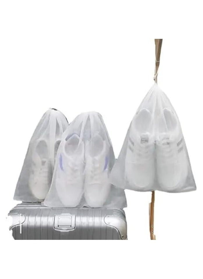 MIRFA 50Pcs Travel Non Woven Fabric Drawstring Storage Bags for Shoes and Purses  - Image 4