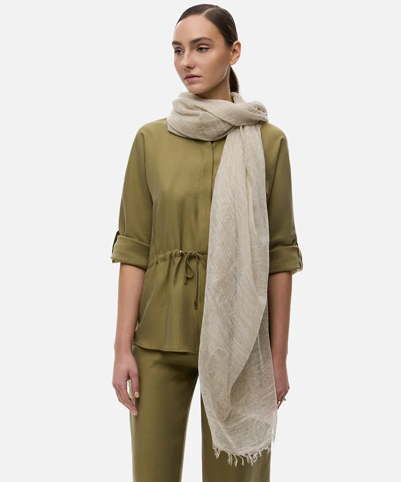 ابيكول Raw Edge Scarf