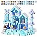 GobiDex 100PCS Magnetic Blocks Magnet Building Toys Princess Castle Toys for Girls Upgraded STEM Sensory Birthday Gift for Kids Age 3 Years Old - Image 3