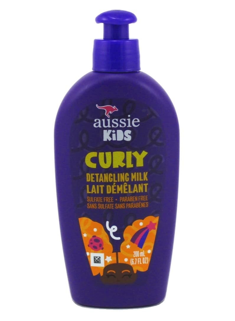 P&G-Aussie Aussie Kids Curly Detangling Milk 6.7 Ounce (200ml) - Image 1