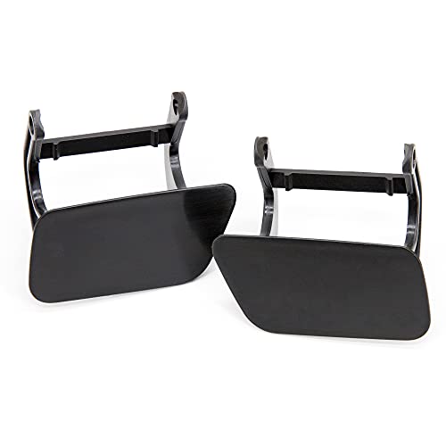 CNUPSM Headlight Washer Cover Nozzle Cap 1 Pair Front Left and Right Unpainted Compatible With BMW 5 Series E60 E61 525i 528i 530i 51117060585 51117060586 - Image 2