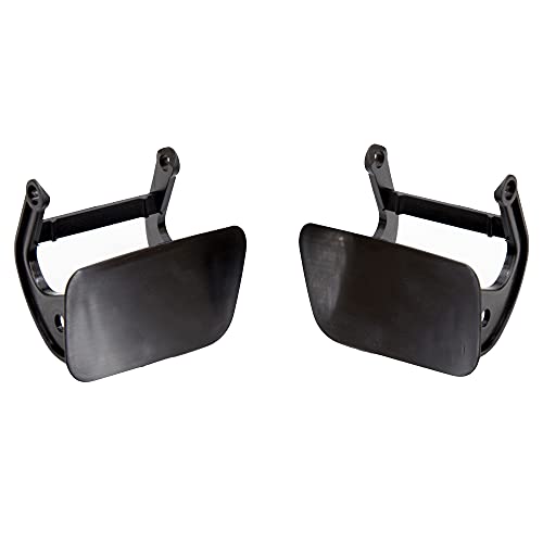 CNUPSM Headlight Washer Cover Nozzle Cap 1 Pair Front Left and Right Unpainted Compatible With BMW 5 Series E60 E61 525i 528i 530i 51117060585 51117060586 - Image 4