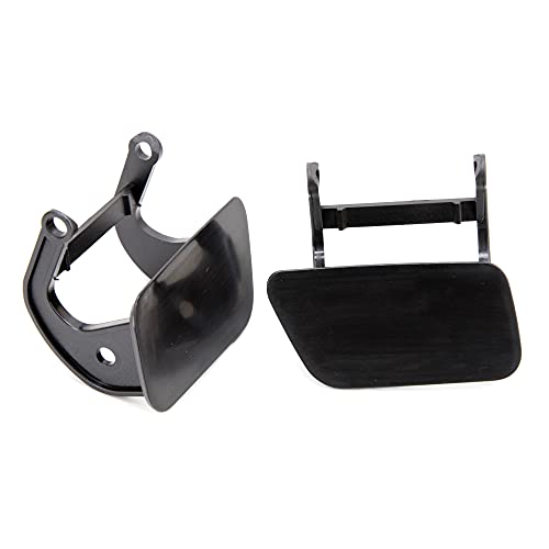 CNUPSM Headlight Washer Cover Nozzle Cap 1 Pair Front Left and Right Unpainted Compatible With BMW 5 Series E60 E61 525i 528i 530i 51117060585 51117060586 - Image 5