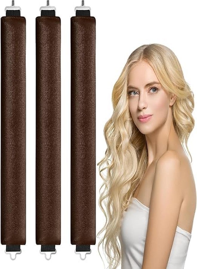DOZERA Hair Curlers Rollers Flexible Curling Rods with hook, Heatless Bendy Foam Hair Curls for Long, Medium, Short Hair to Sleep in Curlers Blowout Overnight Hair Styling Accessories (Set of 3 Rods) - Image 5