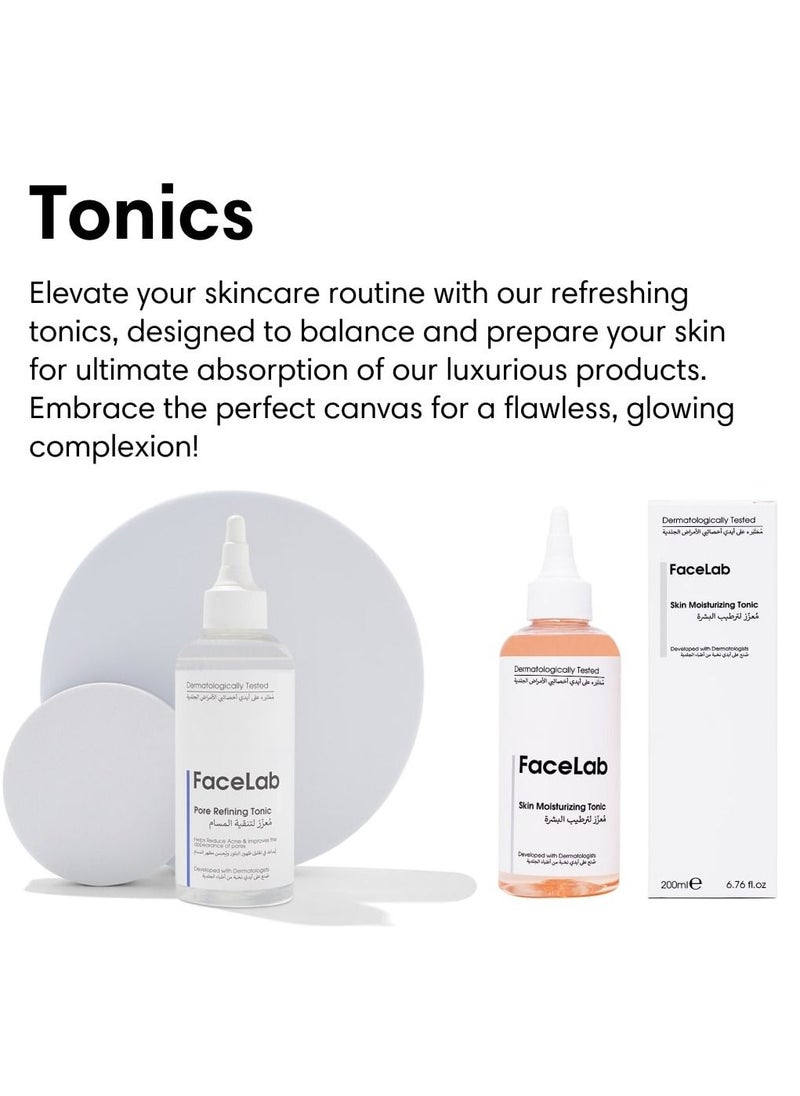 FaceLab - Pore Refining BHA Tonic - Salicylic Acid Toner for Oily Skin, 200ml - Image 1
