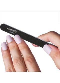 Cliganic Cliganic 12 Pack Nail File Set: 180/240 Grit | Professional Emery Boards for Natural, Gel & Acrylic Nails | Washable Double Sided Kit | Cliganic 90 Days Warranty  - Image 2