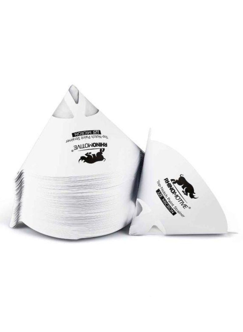 RHINOMOTIVE RHINOMOTIVE Top Notch Paint Strainer 125 Microns 100 Pcs - Image 2
