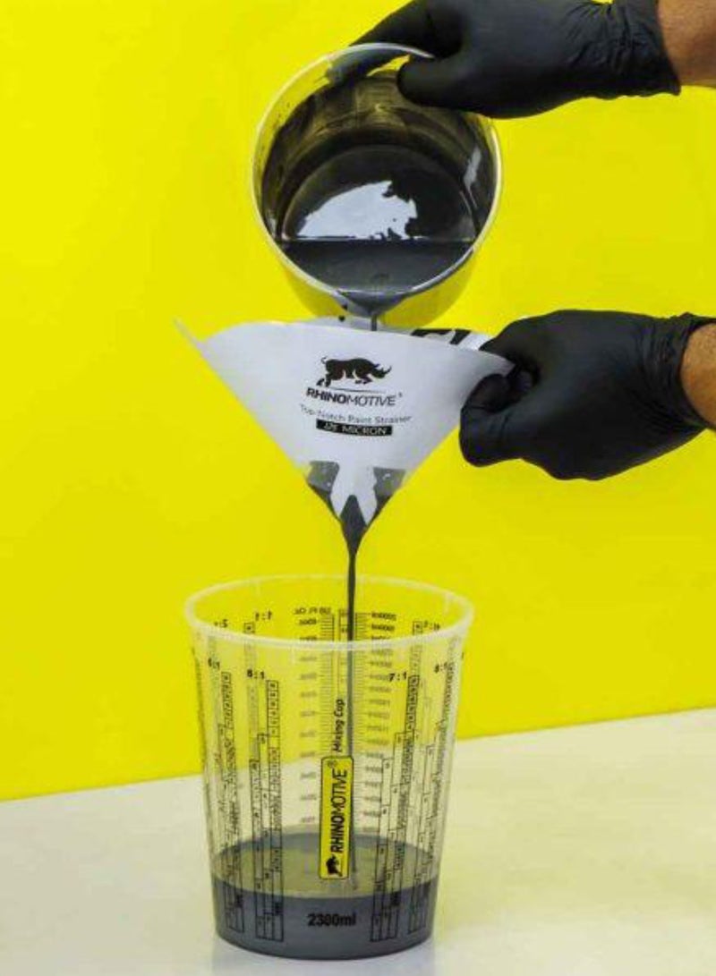 RHINOMOTIVE RHINOMOTIVE Top Notch Paint Strainer 125 Microns 100 Pcs - Image 5