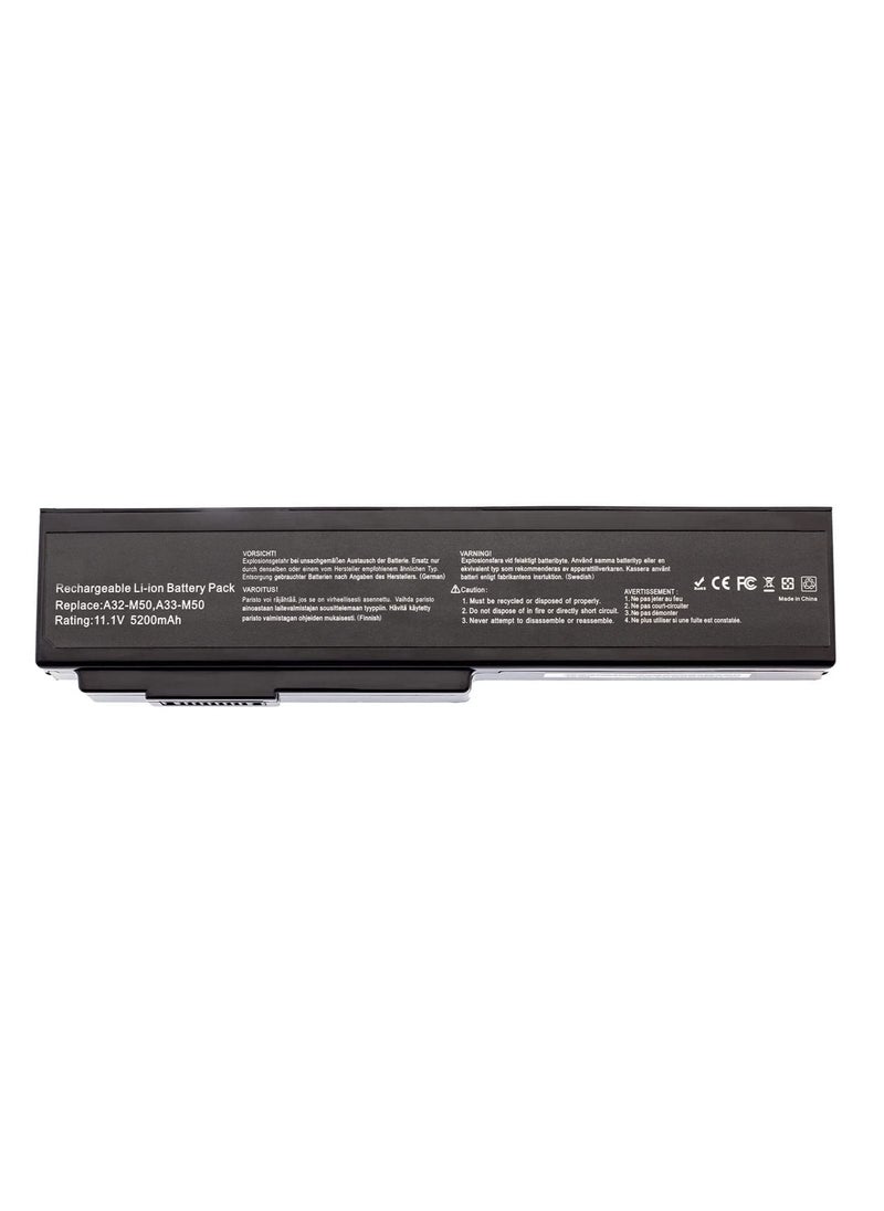 CSF A32-N61 A32-M50 A33-M50 Replacement Laptop Battery for Asus M50 M60 N53 N53J N53JQ N53S N53SN N61J N61JQ N61JV N53SV G50 G60  - Image 2