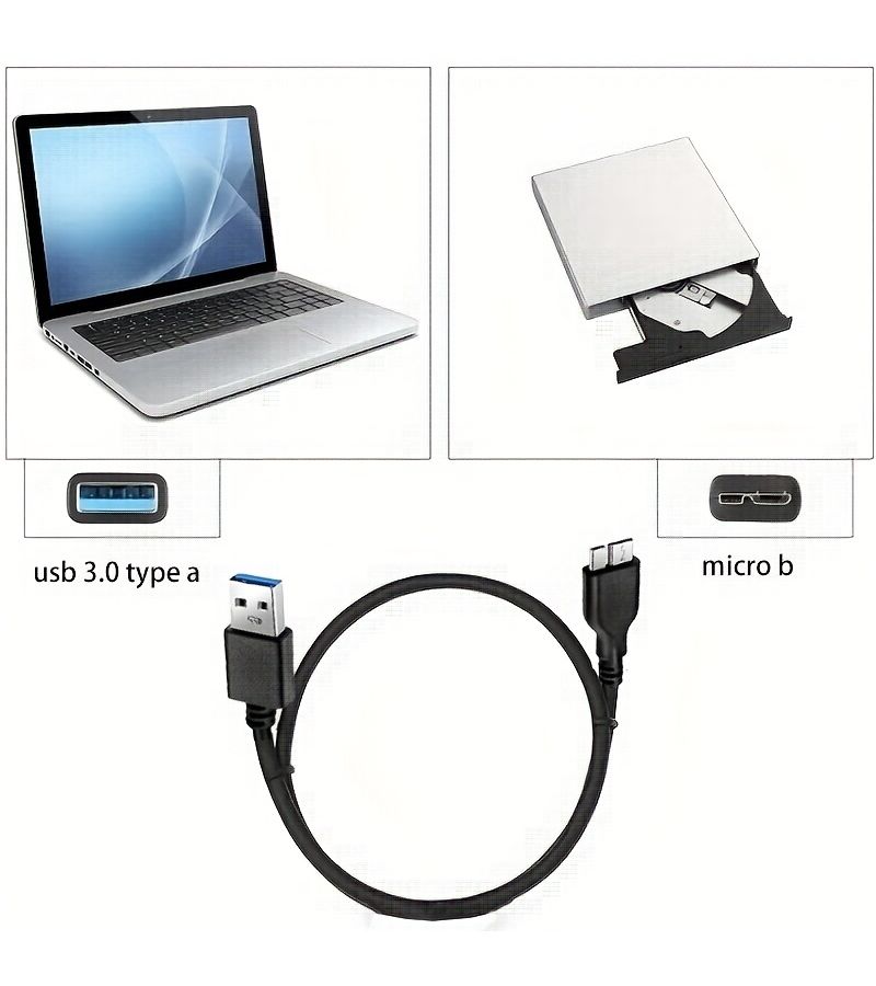 USB A to Micro B Data Sync and Charging Cable 11.81 Inch - Image 5