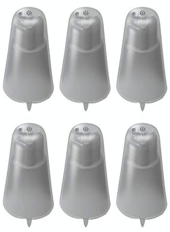 FCS Pack of 6 (Closed Large) Click Sleeve for Signia Silk Primax hearing Aid - Image 1