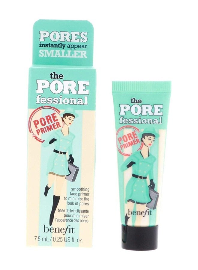 benefit The Porefessional Face Primer Lite, Pore-Hiding Liquid Foundation, Mini Smoothing Pore Primer, 7.5ml - Image 1