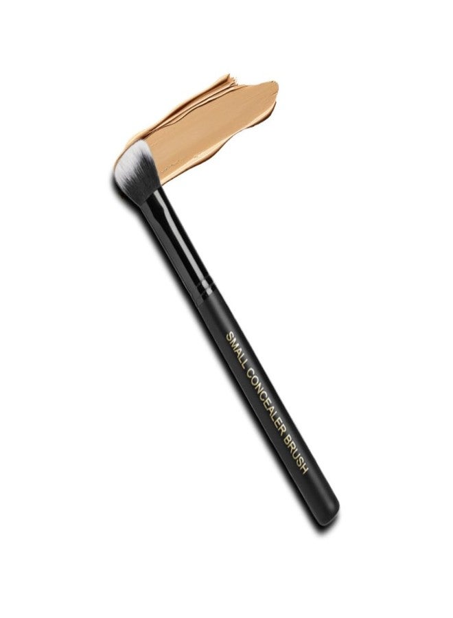 Cuffs N Lashes F019 Small Concealer Brush | Precision Makeup Brush for Spot Concealing &Under Eye Coverage | Soft Bristles | Handmade in India | Cruelty-Free &High Performance - Image 1