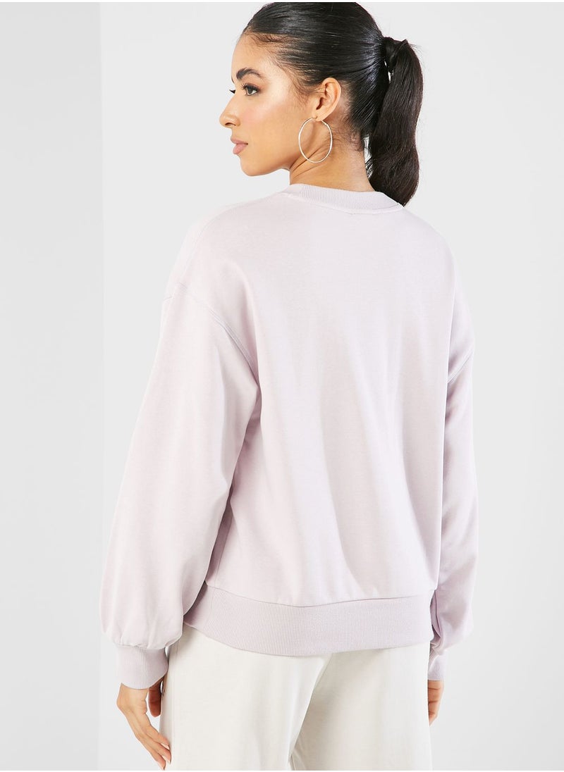 New Balance - Essentials Graphic Terry Sweatshirt - Image 1
