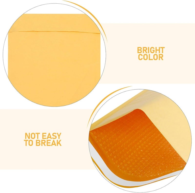 100pcs Kraft Bubble Mailers 120x160+40mm Small Padded Shipping Envelopes Self-seal Waterproof Mailing Bubble Packaging Bags for Office and E-commerce - Image 3