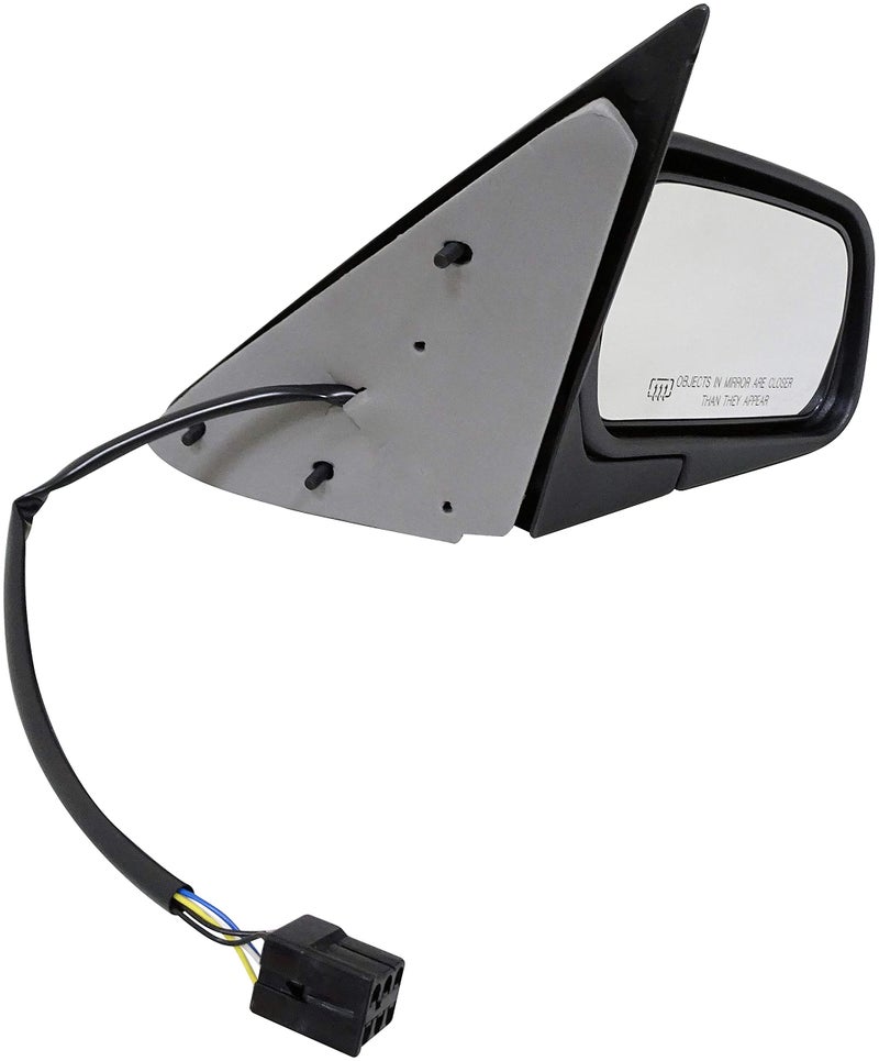 Dorman 955264 Passenger Side Power Door Mirror Heated Folding Compatible with Select Ford Mercury Models Black