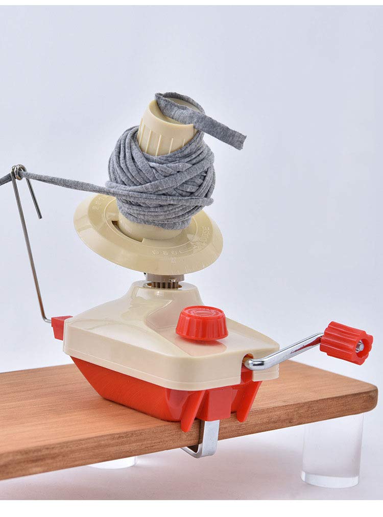 Buwico Yarn Ball Winder Manual Yarn Spinner Roller Wool String Fiber Ball Winder Yarn Ball Weaving Holder - Image 2