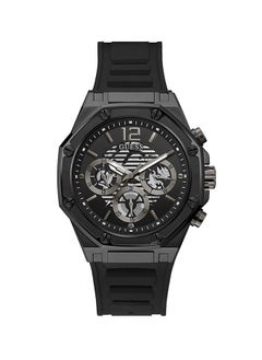 GUESS Mens Analog Silicone Wrist Watch - GW0263G4 44 mm  - Image 1