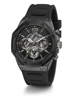 GUESS Mens Analog Silicone Wrist Watch - GW0263G4 44 mm  - Image 3