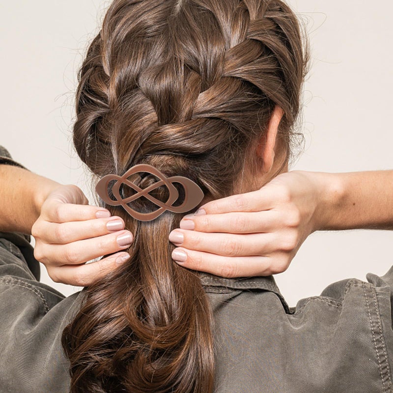 Amariver Vintage French Barrette Clips - 4 Pack Hair Accessories for Women & Girls, Thick to Thin Hair - Image 3