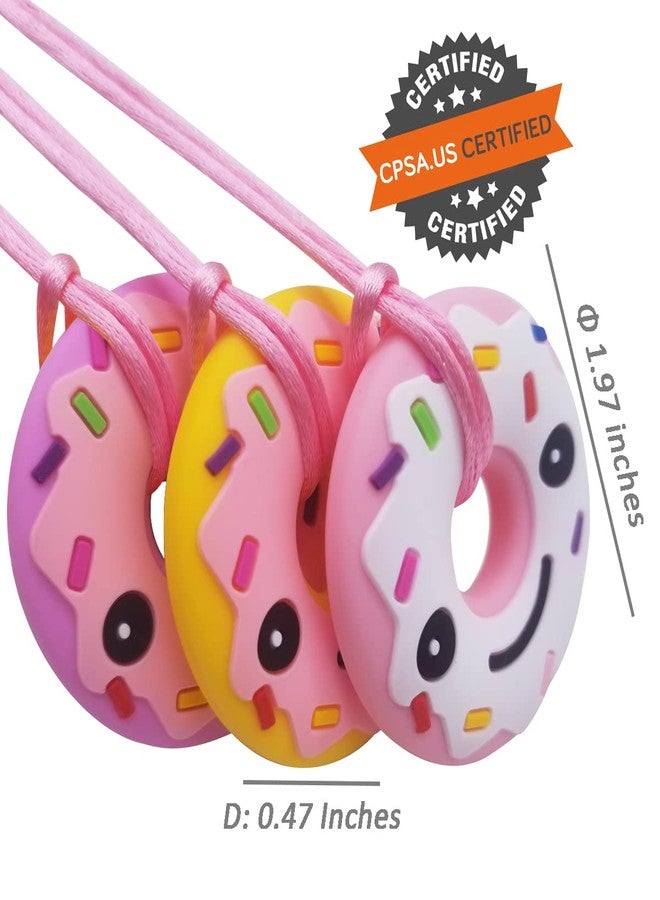 QUALEAP AMBER QUALEAP Xtra Tough Sensory Chew Necklace for Kids, Girls - Oral Sensory Chew Toys Teether Necklace - Designed for Autism, ADHD, Oral Motor Girls - Image 2