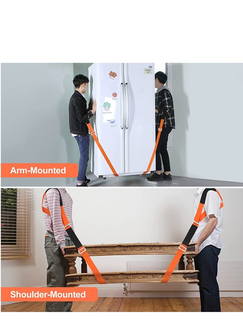 Excefore - Moving Straps, 2-Person Lifting and Moving Straps, 2-Person Lifting and Moving System Adjustable Shoulder Lifting for Move,Lift,Carry, Furniture, Appliances, Mattresses or Any Item up to 800 lbs - Image 1