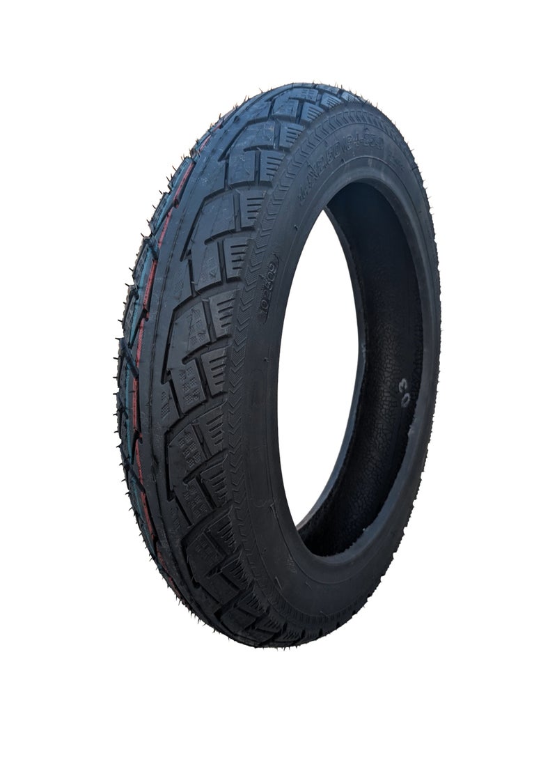 اطار خارجي للاسكوتر تيوبلس متوافق مع سكوتر كواى او اسكوتر كهربائي مقاس 2.5 × 14 - Image 2