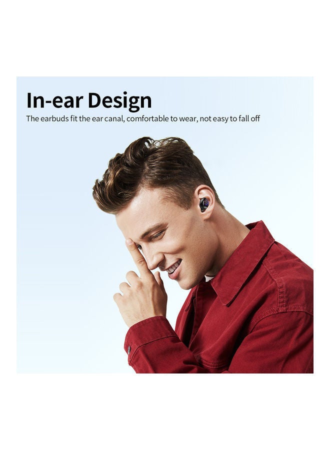 NIBEMINENT V7 Wireless BT 5.0 Earbuds With LED Display Screen Black - Image 3