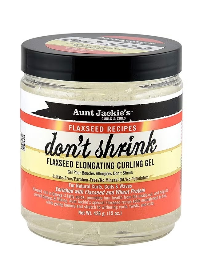 أنت جاكيز جل تجعيد الشعر لا ينكمش | تركيبة بذور الكتان لتعزيز تجعيد الشعر وتمديده | 426 غرام - Image 1