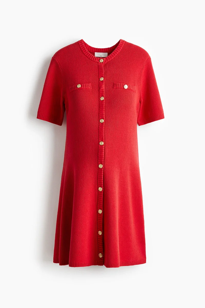 اتش اند ام فستان محبوك من تشكيلة ماما