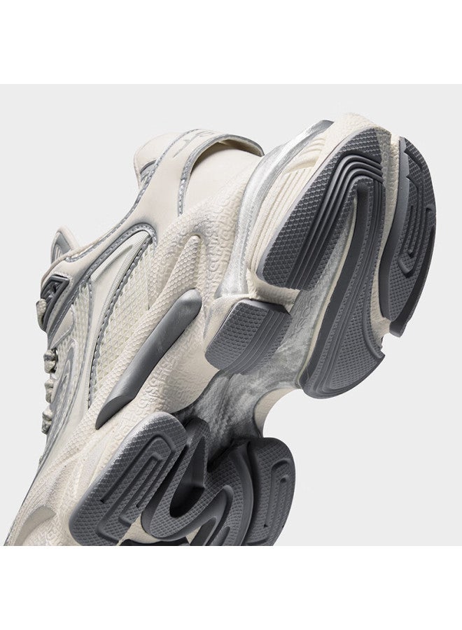 Chery Kally Classic Dad Shoes New Casual Thick-soled Height Increasing Women's Shoes Ld5020 Silver White 37 - Image 5