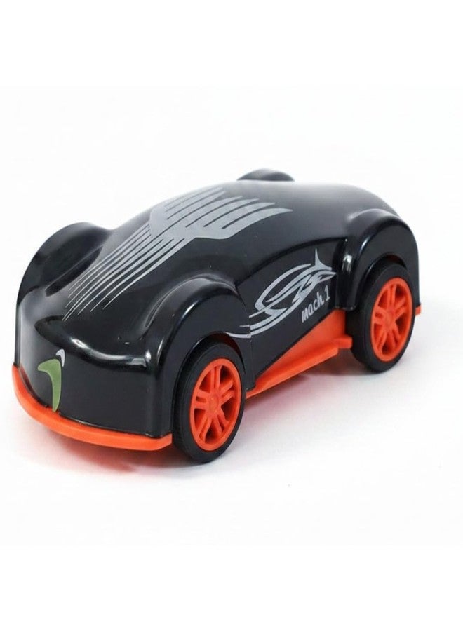 Vedroci Push & Go Friction Toy Car for Kids ABS Material | No Batteries Needed | Durable Toy for Boys & Girls Ages 2-6 | Gift (Yellow-Black) - Image 1