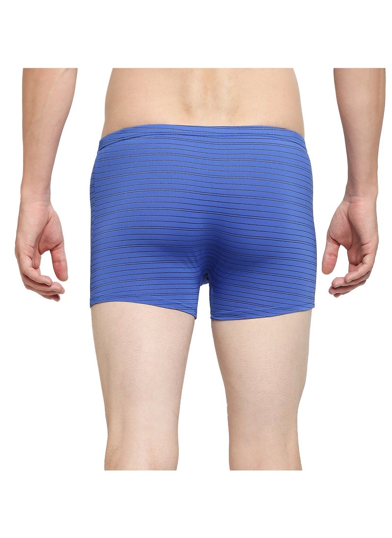 BYC Men's Boxer Brief Striped - Blue  - Image 4