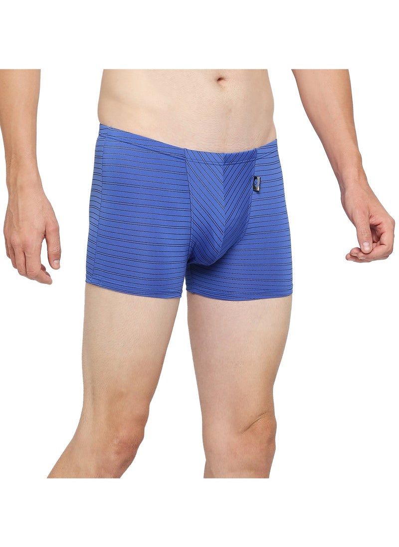 BYC Men's Boxer Brief Striped - Blue  - Image 3