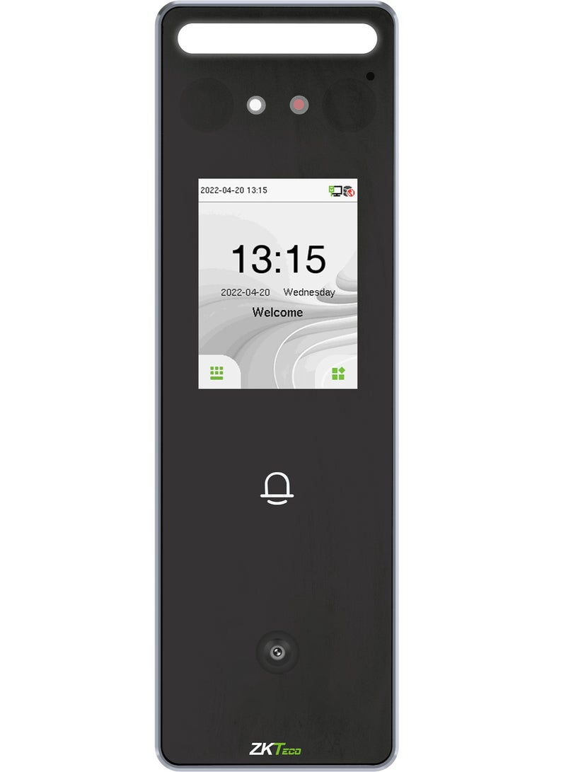 ZK teco SpeedFace V3L Visible-Light Biometric Terminal with Face, Fingerprint & Card Recognition – 2.4" Touch Screen, 200,000 Log Capacity - Image 1