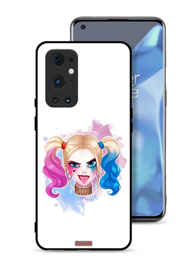 Tolwak OnePlus 9 Pro 5G Protective Case Cover Harley Quinn Art - Image 1