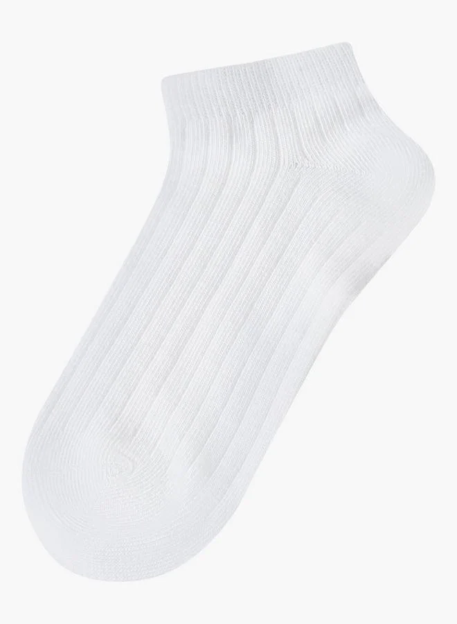 Juniors Pack Of 5 Kids School Ankle Length Socks