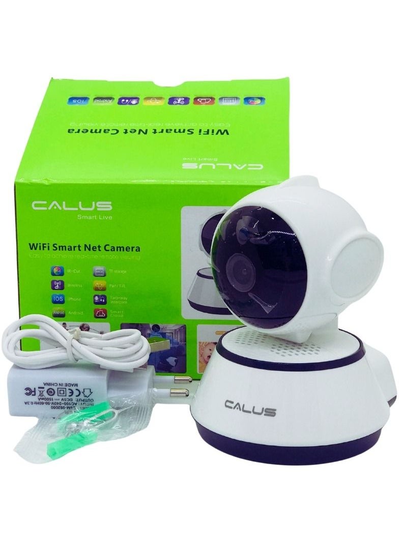 Generic - HD Wifi Smart Net Camera - Q6X By CALUS Smart Live with Motion Detection, Day/Night Vision and Two-Way Audio - Image 1