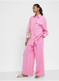 ONLY Pocket Detailed Button Down Shirt  - Image 4