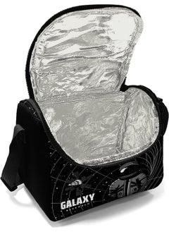CORAL HIGH Kids Black Galaxy Patterned Thermo Lunch Box 11784  - Image 4