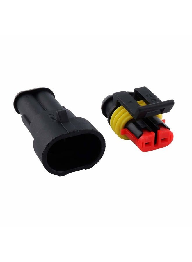 MUYI 10 Kit 2 Pin Way Waterproof Electrical Connector 1.5mm Series Terminals Water Resistend - Image 3