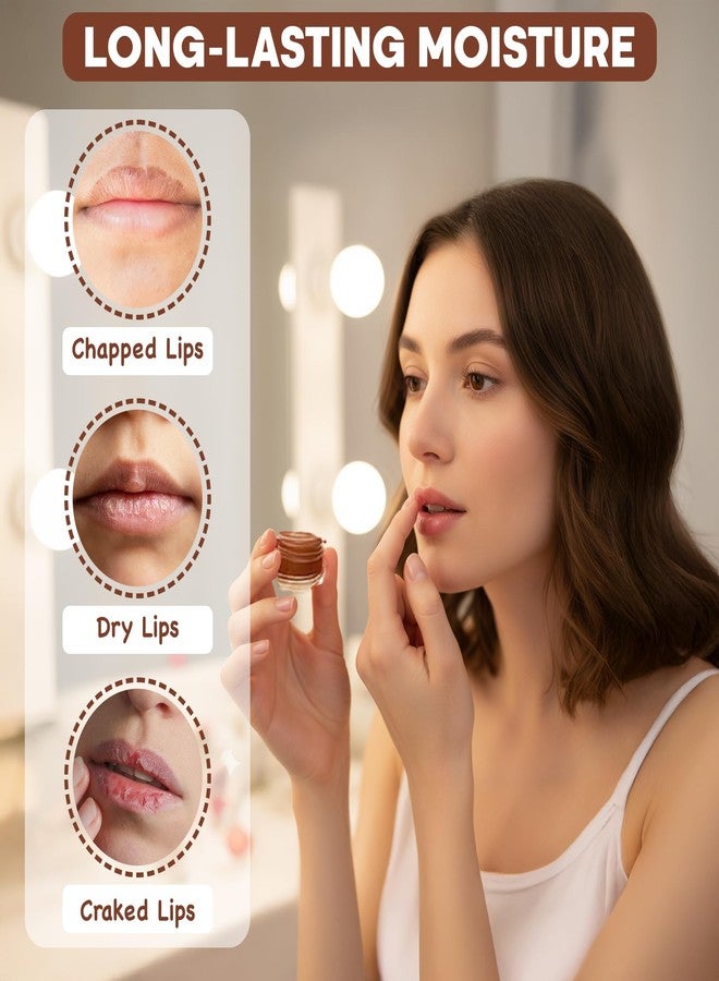 iCUC Cocoa Butter Lip Balm Use For Men & Women Dark Lips To Lighten - Benefits Of Shea Butter & Vitamin E - Helps Lips To Stay Hydrated Removes Dead-Skin & Moisturized - For Dry & Chapped Lips - 8gm - Image 4