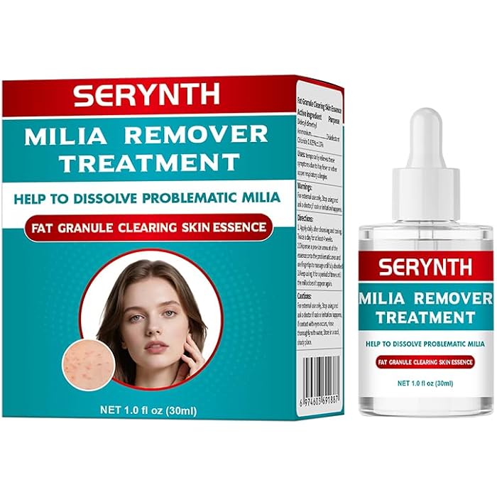 Premium Milia Remover Serum for Eyes & Face — Salicylic Acid Treatment for Stubborn Milia, Fat Granules & Bumps — Gentle Non-Irritating Spot Treatment Serum — Lightweight, All Skin Types (30ml)