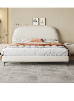 Wooden Twist Wooden Twist Attractive Modernize Velvet Upholstery Bed for Luxury Bedroom (King Size)  - Image 1