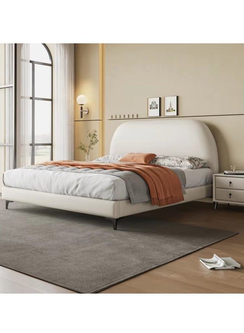 Wooden Twist Wooden Twist Attractive Modernize Velvet Upholstery Bed for Luxury Bedroom (King Size)  - Image 2