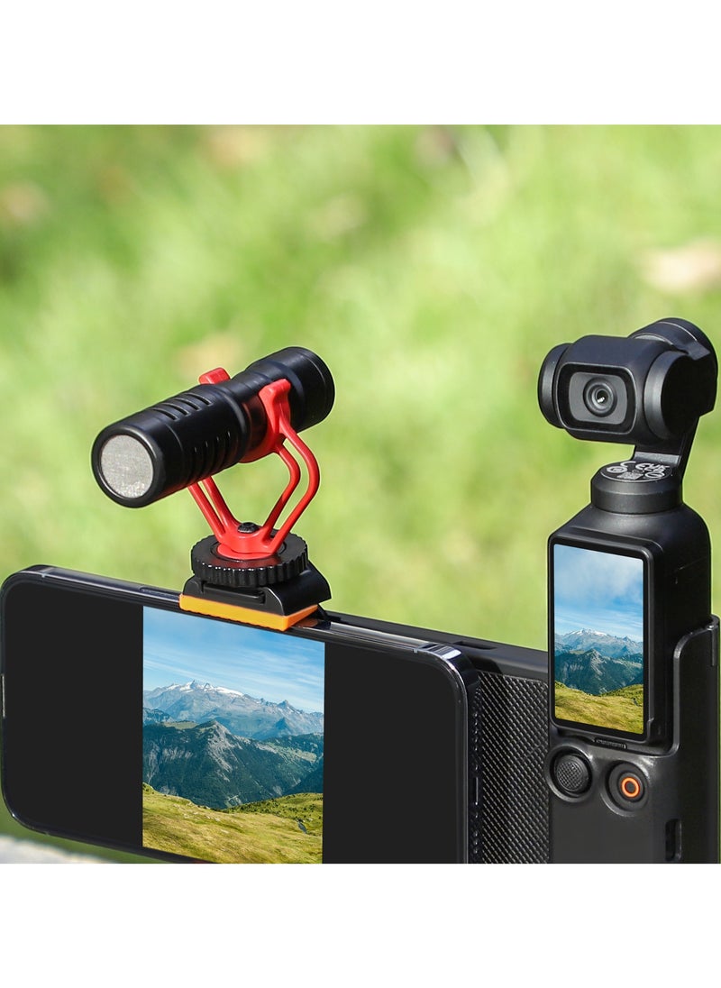 General - For DJI Osmo Pocket 3 Extended Phone Mount Adapter Multi-Functional Storage, Extended Handle for Enhanced Camera Handling - Image 1