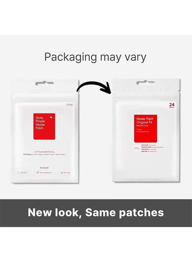 ATRJSZ 120 Count Pimple Patch, Acne Pimple Patch Absorbing Hydrocolloid Original 3 Size Patches for Blemishes and Zits Cover, Spot Stickers for Face and Body (120 Count (Pack of 5)) - Image 2