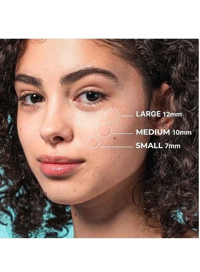 ATRJSZ 120 Count Pimple Patch, Acne Pimple Patch Absorbing Hydrocolloid Original 3 Size Patches for Blemishes and Zits Cover, Spot Stickers for Face and Body (120 Count (Pack of 5)) - Image 4