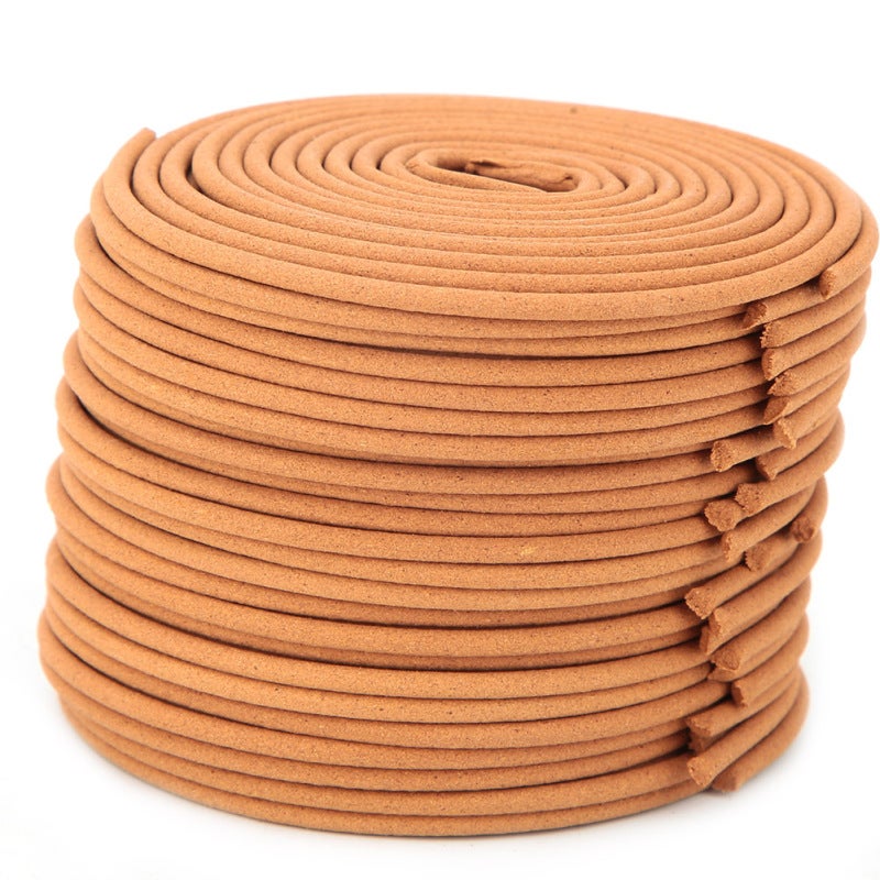 Natural Coil Incense 24 Rolls 4-Hour Burn Time Aromatherapy Incense - Hand-Made Immersed 40 Hours Aid Sleeping Incense for Meditation Yoga Temple - Image 3