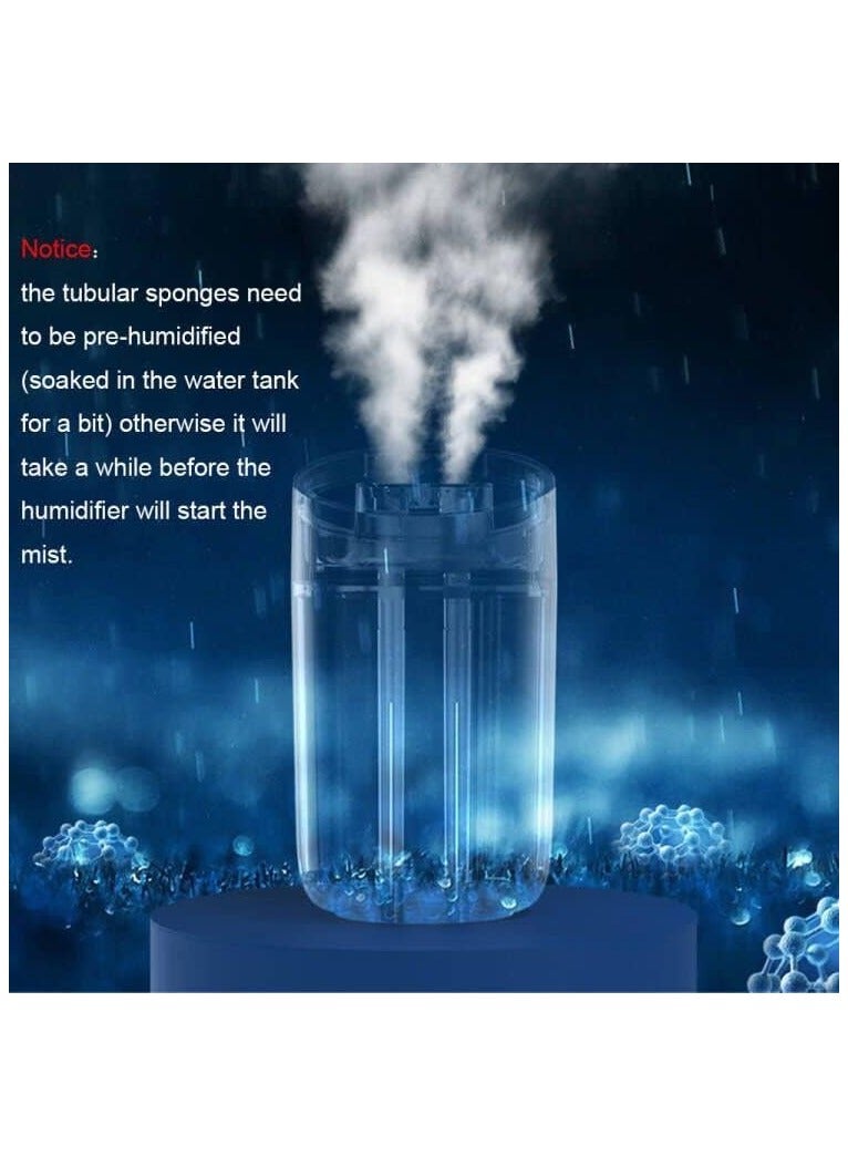 NEX 3L Humidifiers, 30dB Ultra-Quiet Cool Air Humidifier for Baby Home Bedroom Office, 2 Nozzles, 3 Mist Modes, Automatic Shut Off Function- Lasts Up to 30 Hours - Image 2